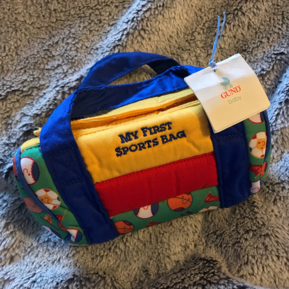 NWT, mini (5in) unisex baby sports bag - Picture 1 of 5